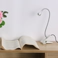 thumbnail image 4 of ETHZZLE Table Lamp Usb With Clamp Flexible Neck Silver 1Set, 4 of 6