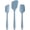 Slate, variant on GIR Get it Right 3 Piece Silicone Kitchen Utensils Set Heat Resistant Up To 425°F Spatula, Flip & Spoonula as Kitchen Tools, Slate, Black, White