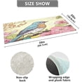 thumbnail image 3 of SKYSONIC Bird on Branch Kitchen Mats 20"x39" Absorbent Non Slip Runner Rug Machine Washable Kitchen Floor Mat for Home Bathroom Door, 3 of 7
