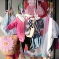 thumbnail image 5 of Doll Full-Outfit Clothes Hangers 12pk Compatible with 18" American Girl Dolls - Holds Tops & Bottoms, Dresses, Pants, Shirts & Skirts - Gift for Kids, Girls & Boys, 5 of 5