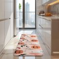 thumbnail image 4 of Pastel Halloween Pumpkins Ghosts and Bats Kitchen Rug Mat,Kitchen Runner Rugs Non Skid Washable,Decorative Kitchen Floor Mats for Kitchen,Sink,Laundry,17"x47.2", 4 of 7
