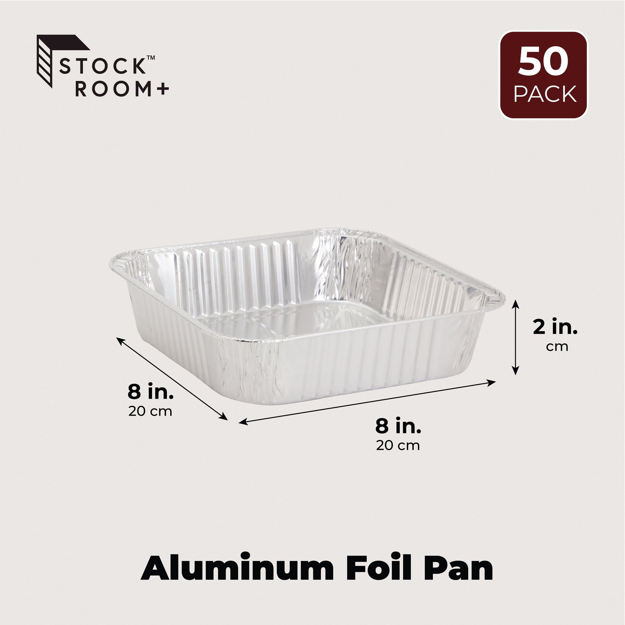 Cheap Price Restaurant 8X8 Disposable Aluminum Pan with Lid