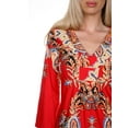 thumbnail image 3 of Women's Venetian Printed 3/4 Sleeve Dress, 3 of 3