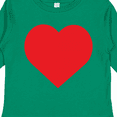 thumbnail image 4 of Inktastic Red Heart Boys or Girls Long Sleeve Toddler T-Shirt, 4 of 5