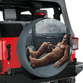 thumbnail image 2 of Lotusprinthandmade Bigfoot Spare Tire Cover With Backup Camera Hole, Bigfoot Spare Tire Cover, 2 of 7