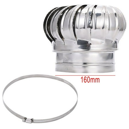 

Chimney Cowl Cap Pot Guard Stainless Steel Flue Pipe Cover Cap Vent Top Exhaust