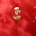 thumbnail image 7 of Holloyiver Chinese New Year Decorations, Spring Festival Door Pendant, Chinese Hanging Ornament with Tassel, Decoration for New Year Spring Festival Home Office Decorations, 7 of 7