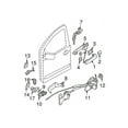 thumbnail image 3 of New Genuine Infiniti Hinge Assy-Front Door 80401ZJ00A OEM, 3 of 10
