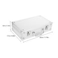 thumbnail image 2 of Aluminium Alloy Medicine Box Multi-functional Sundries Storage Box Travel First Aid Case, 2 of 9