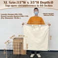 thumbnail image 2 of Bolsa para ropa sucia CALACH XL 84x89 cm de lona resistente, 2 of 8