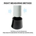 thumbnail image 3 of Unique Bargains Rubber Leg Cap Tip Cup Feet Cover 32mm 1 1/4' Inner Dia for Furniture Table Desk, 3 of 7
