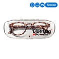 thumbnail image 3 of Lentes de Lectura con Filtro de Luz Azul B+D Blue Ban Screen Color Multi Tortuga Dioptria +1.00 Unisex, 3 of 9