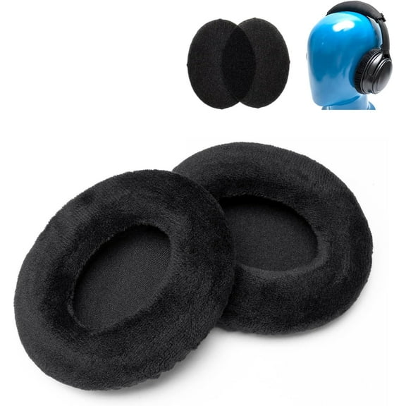 Ear Pads Foam Cushion Covers Compatible with Taotronics TT-BH22 TT BH22 Headphone Thick EarPad Headset Earmuff Replacement (Leather)
