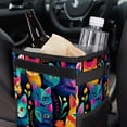 thumbnail image 6 of Cat Foldable Car Trash Can with Lid, Leak-Proof, and Hanging Storage Bag - Car Trash Bin, Trash Can for Car, Car Garbage Can, 6 of 6