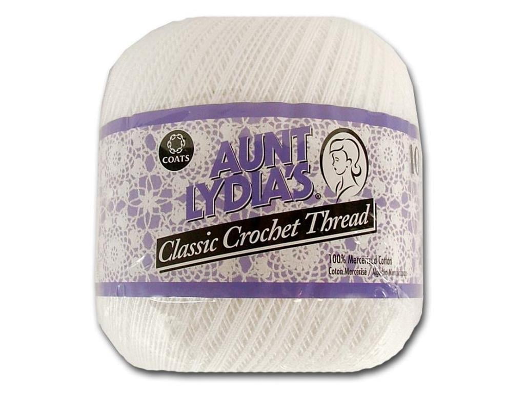 Aunt Lydia's® Classic™ Natural Crochet Thread, 2730 Yards Size 10