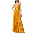 thumbnail image 3 of SAYOO Vestido largo para mujer, correa de espagueti, sin mangas, sin espalda, con cuello en V y plisado SAYOO Moda, 3 of 10