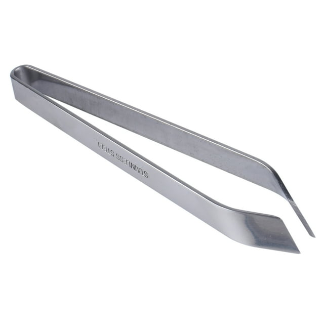 Fish Bone Tweezers Fish Bone Remover Stainless Steel Fish Bone Remover Slant Tongs Pick Up Craft Tool