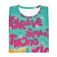 thumbnail image 3 of Boys Girls Super Kitties Shirt Graphic T-Shirt Crewneck Short Sleeve 3d Colorful Tops Tees, 3 of 7