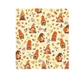 thumbnail image 2 of PYURTEP Fall Blanket, Thanksgiving Throw Blanket with Fall Pumpkin Maple Leaf Gnome Pattern, Flannel Soft Warm Cozy Blanket for Sofa and Chair, 2 of 7
