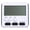 Black, variant on Necvior 24 Hours Kitchen Timer Digital Timer with Clock for Cooking Classroom Timer