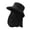 Black, variant on Outdoor Sun Hat Adjustable Fishing Bucket Hat for Camping Gardening Climbing Black