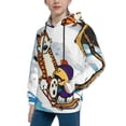 thumbnail image 5 of Boys Girls Calvin And Hobbes Hoodie 3D Print Pullover Hooded Long Sleeve Sweatshirts Tops Blouse with Pocket Medium, 5 of 8