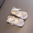 thumbnail image 6 of Owordtank Dance Shoes For Girls Childrens Shoes Pearl Rhinestones Shining Kids Princess Ballet Shoes, 6 of 6