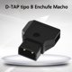 thumbnail image 2 of Dtap Power tipo B 2 Pin macho conector de soldadura DIY Ehuebsd enchufe vmount Anton Bauer Cable de alimentación de batería para salida de Anton Bauer, 2 of 8