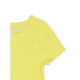 thumbnail image 3 of Wonder Nation Girls Short Sleeve Rib Tee, Sizes 4-18 & Plus, 3 of 3
