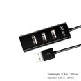 thumbnail image 3 of 1pc High Speeds 4 Port USB 2.0 Multi HUB Splitter Expansion Cable Adapter, 3 of 7
