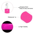 thumbnail image 4 of Uxcell Safety Reflector 8 Pack Tag Pendant Reflective Gear for Backpack Cycling Running Wheelchairs Pink, 4 of 5