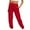 Red womens pants, variant on Wycnly Womens Sweatpants Jogger Sweatpants for Women Casual Solid Drawstring Elastic Waist Sports Pants Loose Straight Leg Pocket Ladies Workout Sweat Pants Trousers Fall