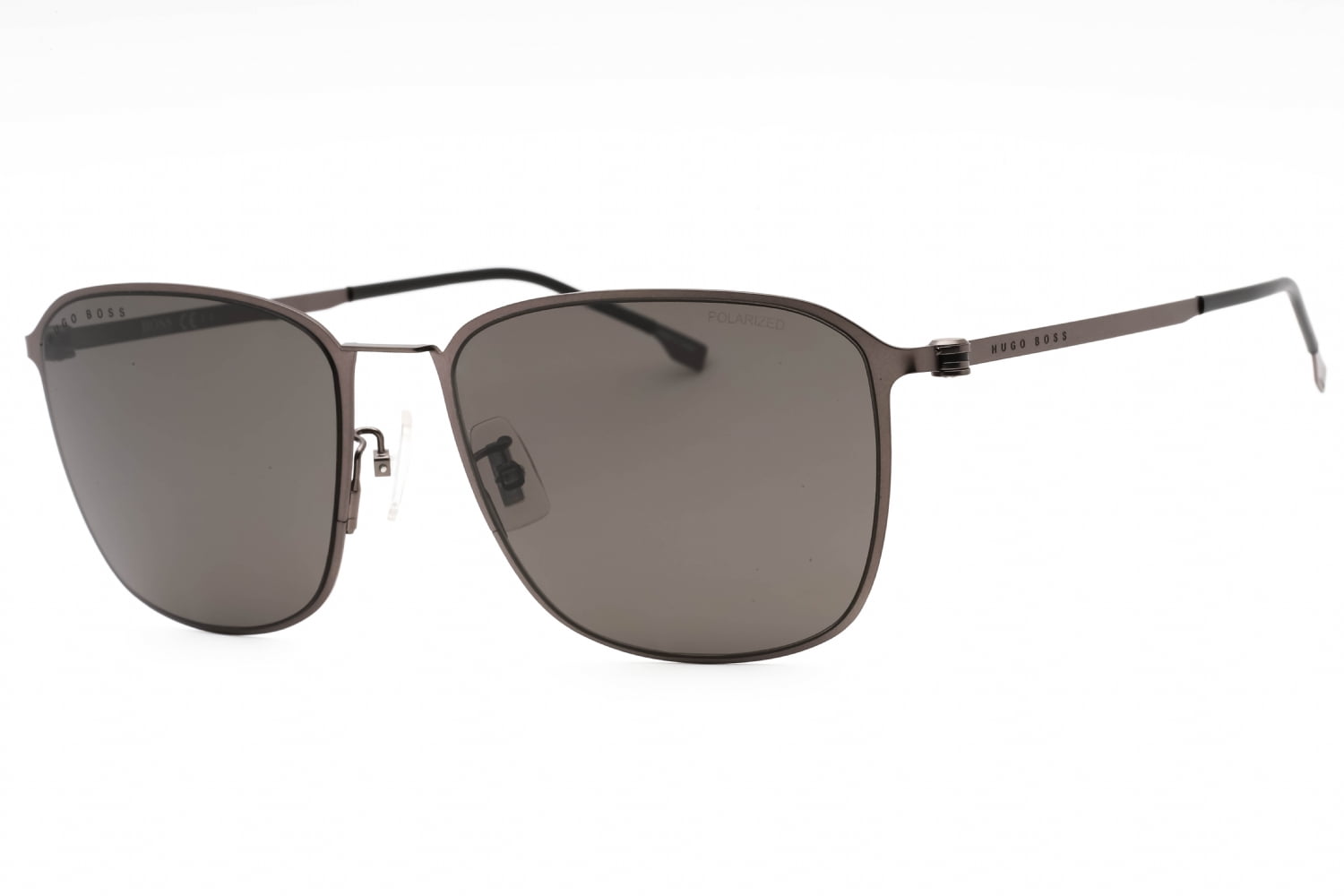 Hugo Boss Polarized Grey Square Men's Sunglasses BOSS 1405/F/SK 0R80/M9 59