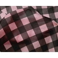 thumbnail image 4 of oneOone Silk Tabby Fabric Gingham Check Print Sewing Fabric BTY 42 Inch Wide, 4 of 4