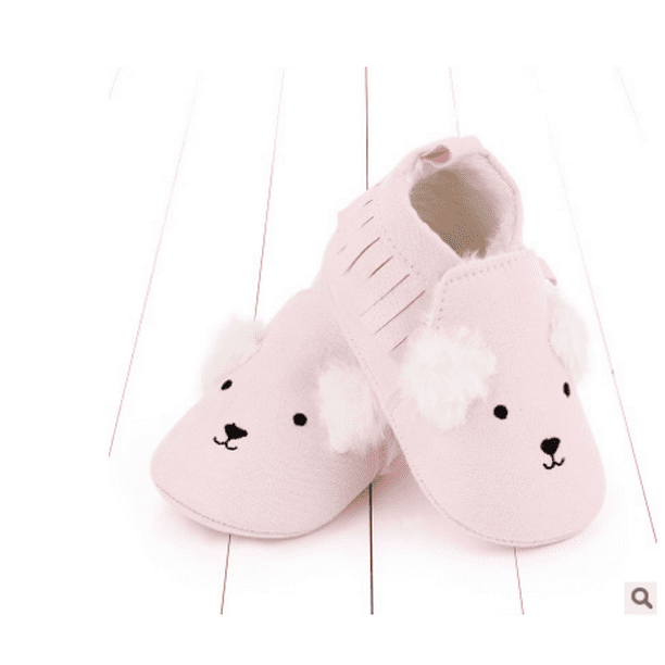 Fur lined baby moccasins shop