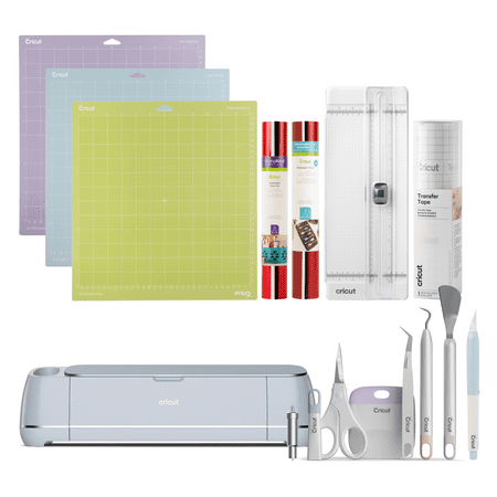 Cricut Maker 3 Smart Die-Cutting Machine + Starter Essential Bundle Mist