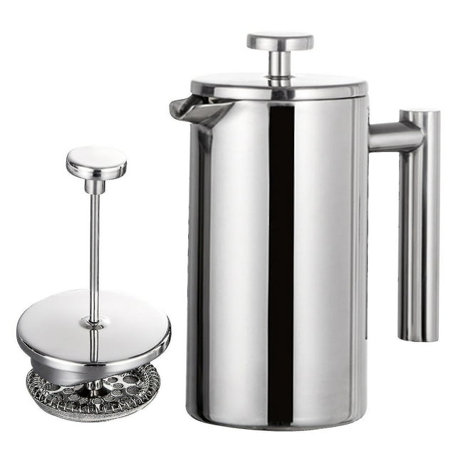 Tasse à Café Française 350ml/800ml/1000ml, Tasse à Café Isolée Double Paroi