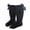 Navy, variant on Baby Toddlers Girls Knee High Socks 1 Pack Bow Long Stockings Ruffled Socks Leggings