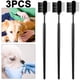 thumbnail image 1 of DQrwqpou Peine para Ojos Quitamanchas Cepillo Ojos Doble Cara para Y Gatos (plateado) 3 Uds., 1 of 8