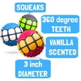 thumbnail image 2 of Dog Balls Toys Dawg Grillz Squeaky Fetch para perros grandes, 2 of 6
