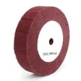 thumbnail image 2 of 5\" Abrasive Nylon Grinding Wheel 320# Non-Woven Flap Polishing Disc Thickness 2\", 2 of 8