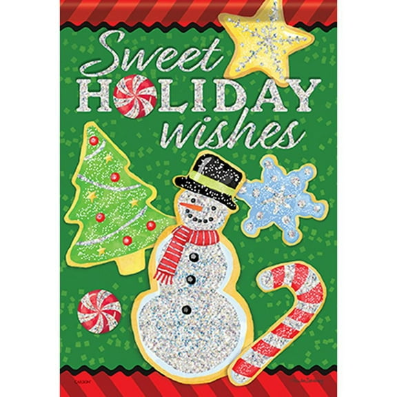 Carson House Flag - Sweet Holiday