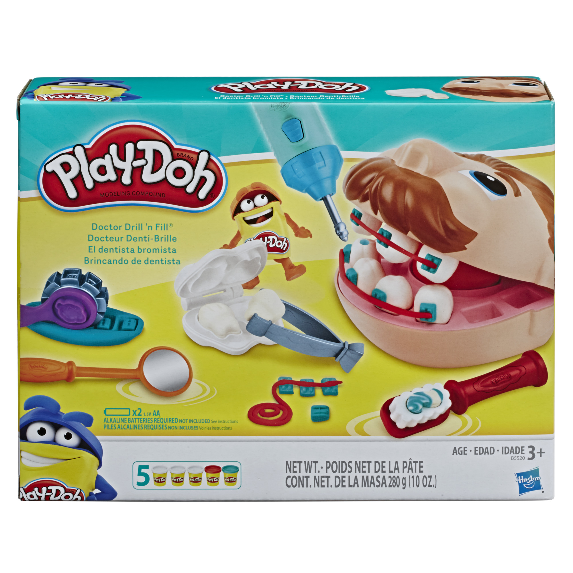 Play-Doh 6 Variety Texture Pack Scented Slime Kit For Boys and Girls - image 3 of 9