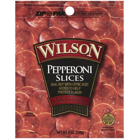 Wilson Pepperoni Slices, 8 Oz.