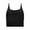 Black, variant on Comfort Womens Seamless Yoga Bra Supportive Everyday Wear Wireless Design Soft Strap Backless Underwear