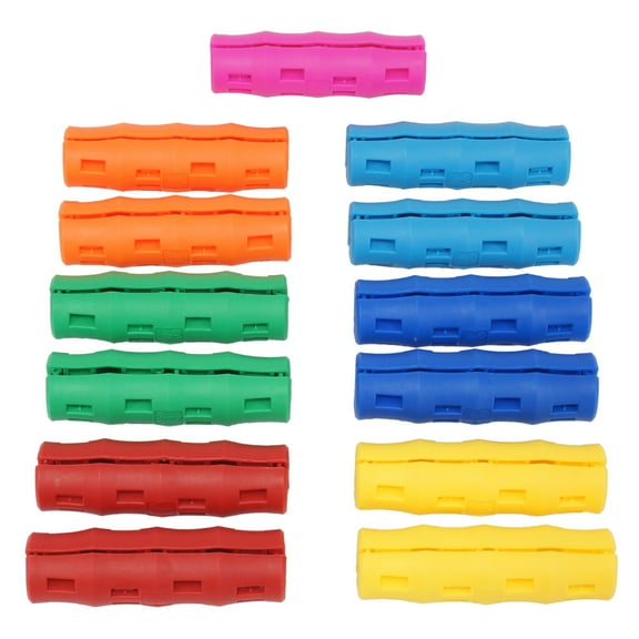 ​Snappy Grip Ergonomic Rainbow Assortment Bucket Handles 12 Pack   Bonus