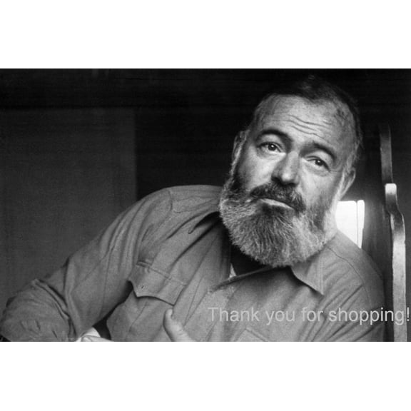 Ernest Hemingway Poster 11x17 11"x17"#M01