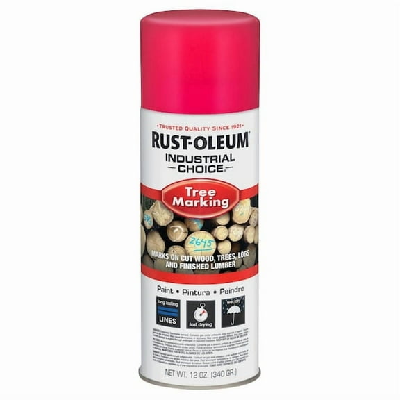 Rust-Oleum Marking Paint,Fluorescent Pink,12 oz 306523