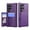 Purple, variant on for Samsung Galaxy S24 Ultra Case Premium Leather RFID Blocking Wallet with Card Holder, Back Flip Cover Kickstand Magnetic Closure Shockproof Heavy Duty Case for Samsung Galaxy S24 Ultra,Black