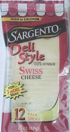 Sargento Sargento  Sliced Cheese, 12 ea